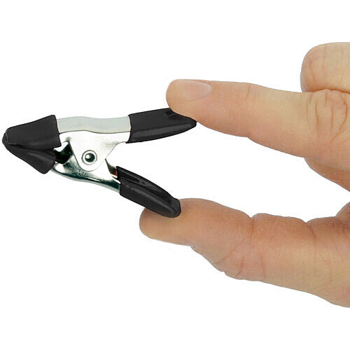 0.6" Steel Spring A-Clamp (Black)