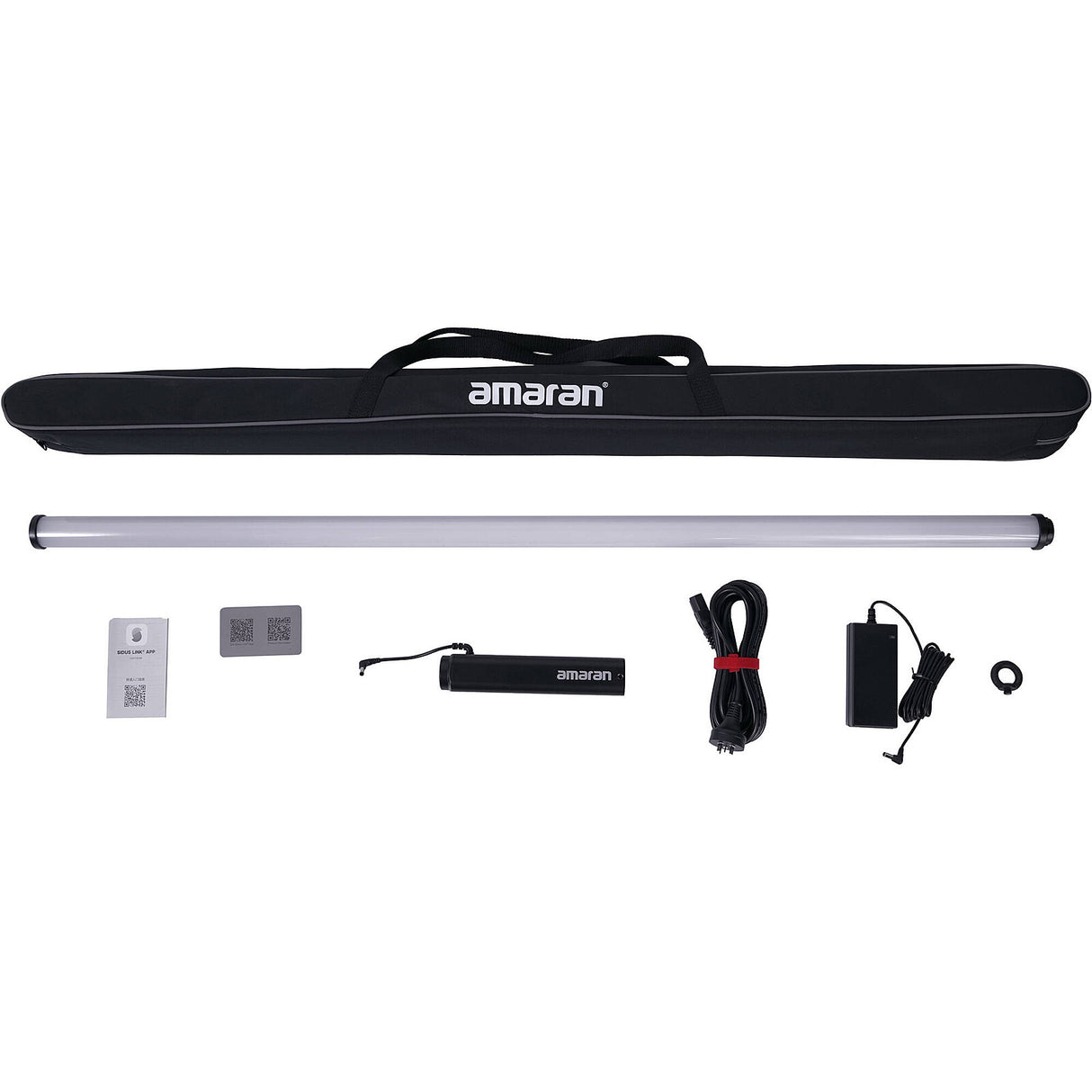 amaran T4c RGBWW LED Tube Light with Battery Grip (4') Kit