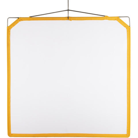 White Artificial Silk Flag (48 x 48")