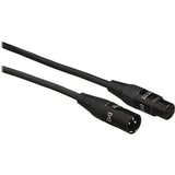 XLR Male to XLR Female Microphone Cable - 3'